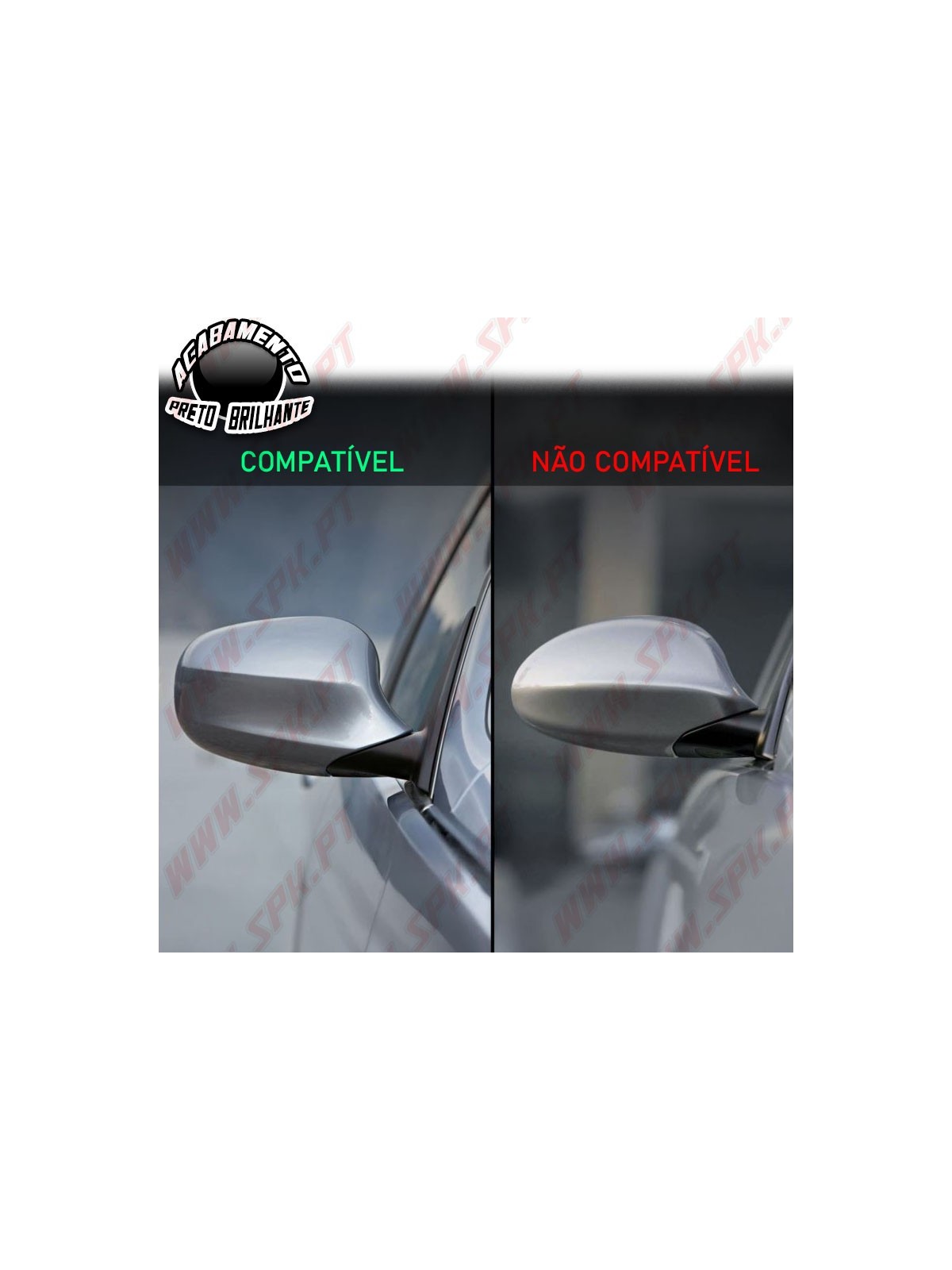 Capas de Espelhos Look M - BMW E81 / E82 / E87 / E88 (2004-2011)