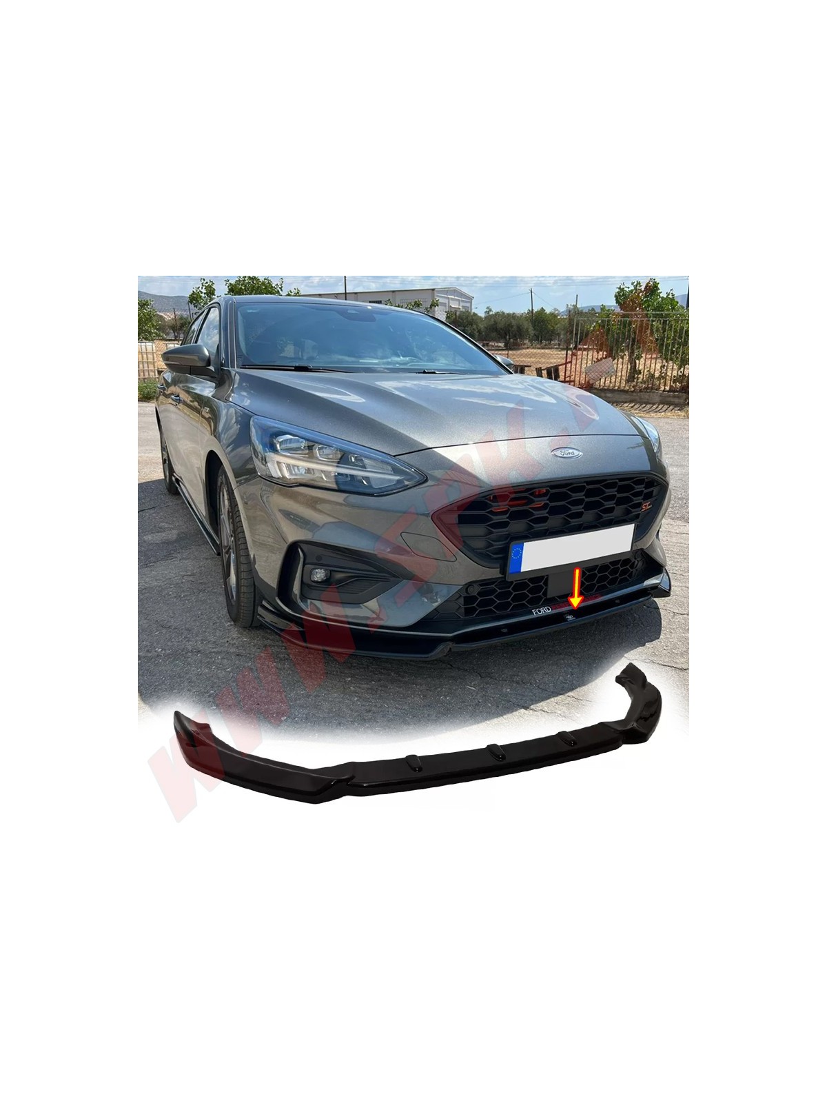 Lip Spoiler Frontal - Ford Focus 4 Facelift ST / ST-Line (2018-)