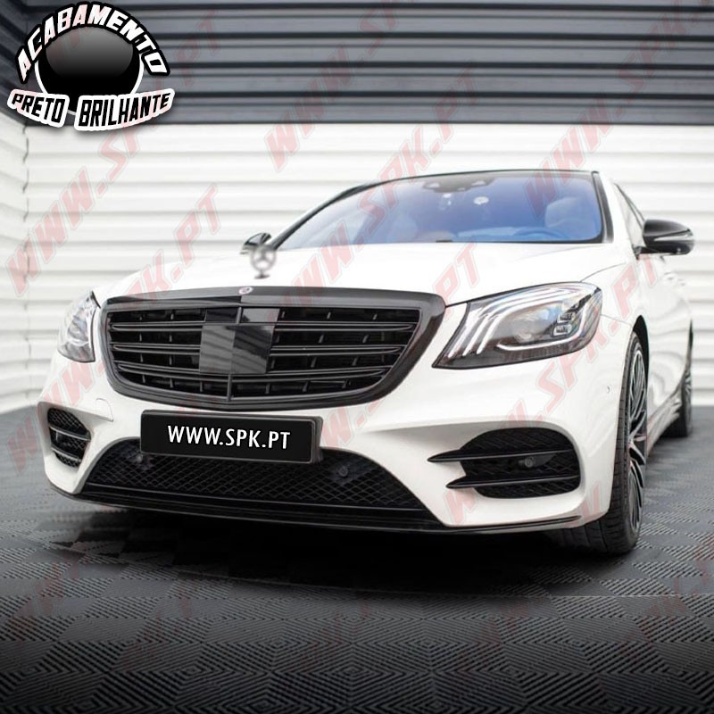Grelha Frontal Look S65 Black - Mercedes W222 (2013-2020)