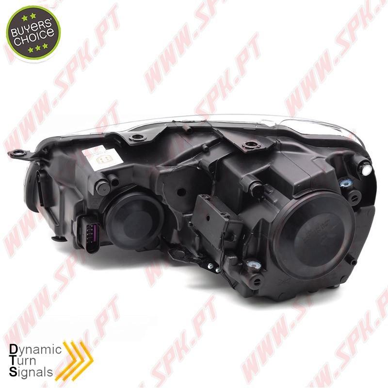 Faróis Dynamic DRL LED / Black Line - VW Golf 6 (2008-2012)