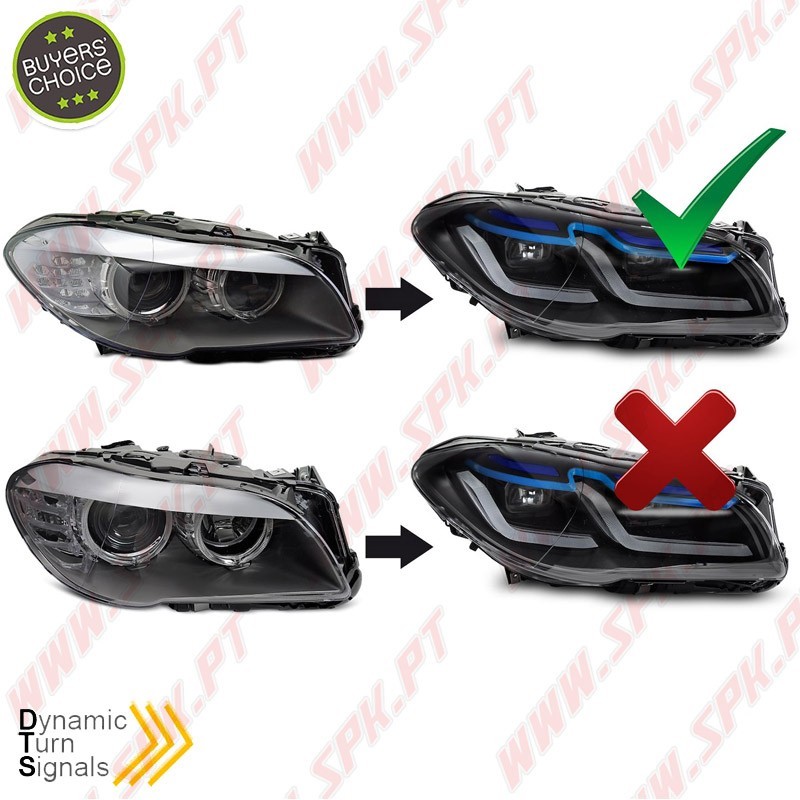 Faróis FULL-LED Black - BMW F10 / F11 (2010-2013)