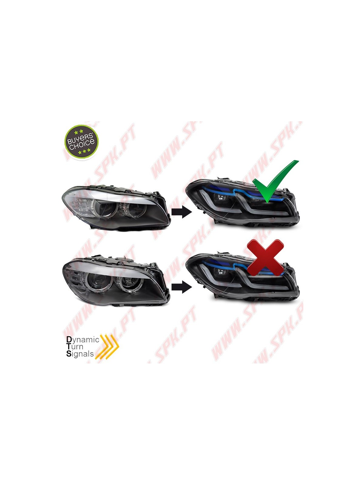 Faróis FULL-LED Black - BMW F10 / F11 (2010-2013)
