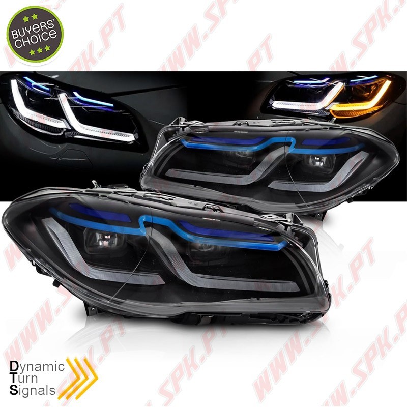 Faróis FULL-LED Black - BMW F10 / F11 (2010-2013)