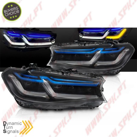 Faróis FULL-LED Black - BMW G30 / G31 (2017-2020)