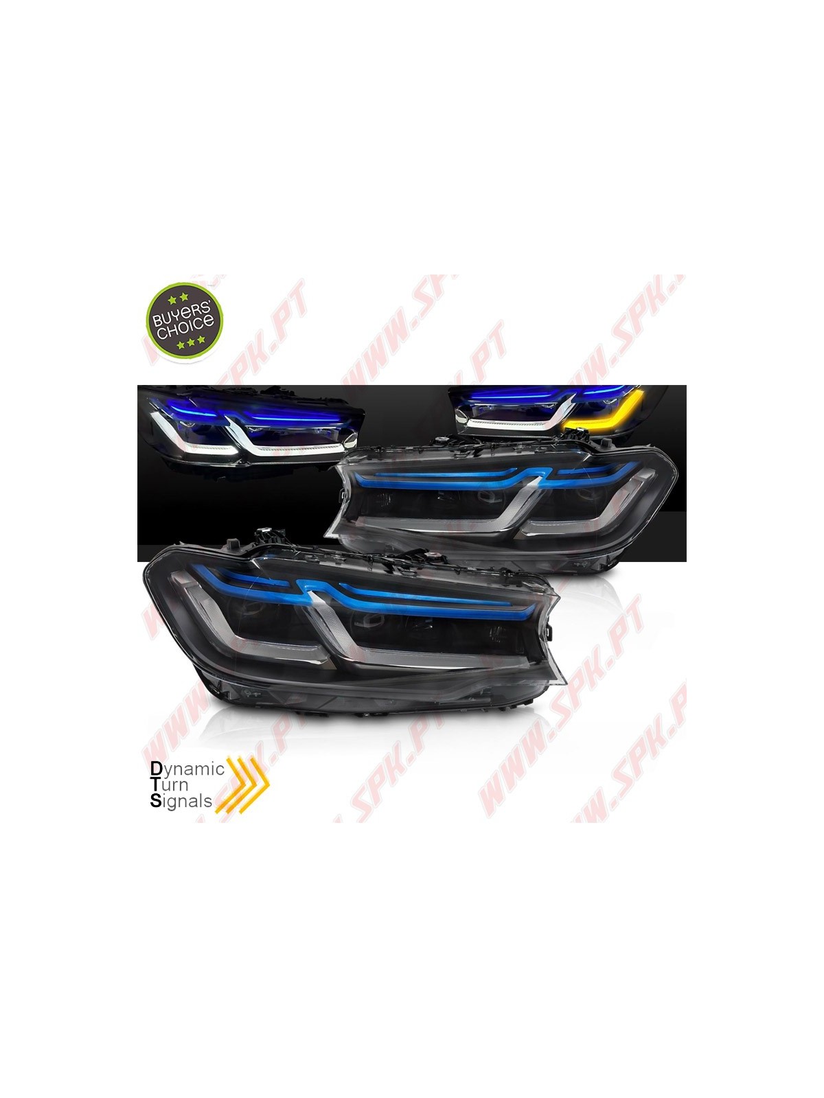 Faróis FULL-LED Black - BMW G30 / G31 (2017-2020)