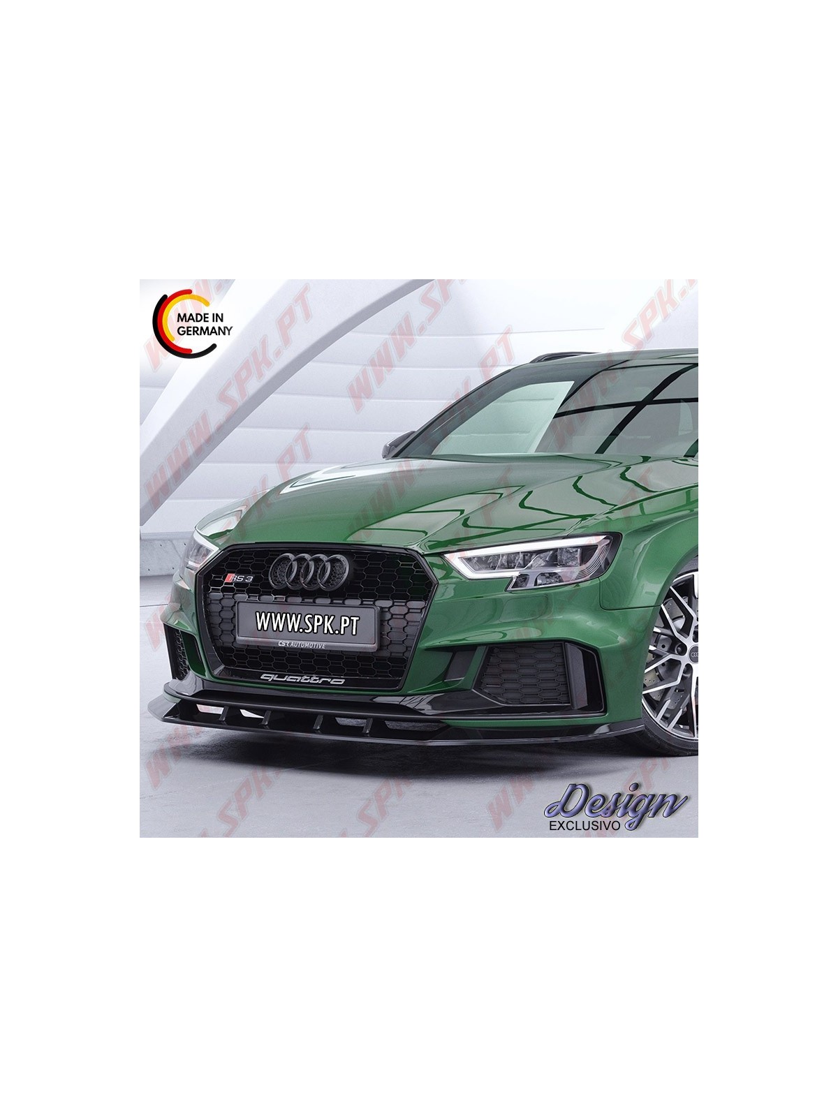 Lip Spoiler Frontal Audi RS3 8V (2016-)