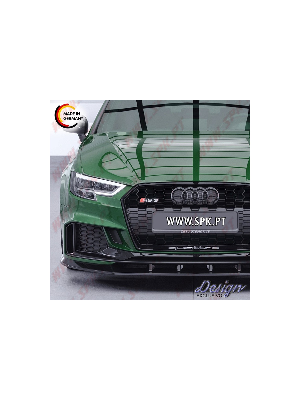 Lip Spoiler Frontal Audi RS3 8V (2016-)