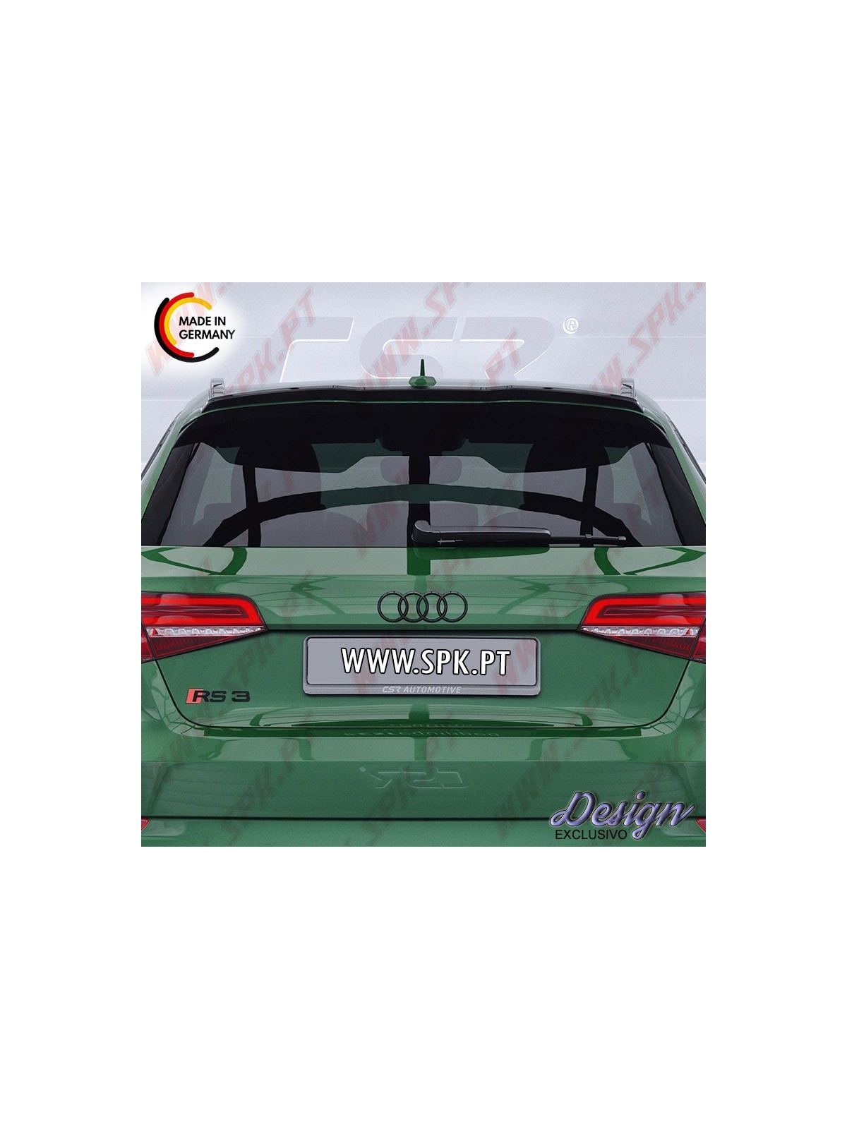 Aileron Traseiro Superior - Audi RS3 Sportback 8V (2015-2020)