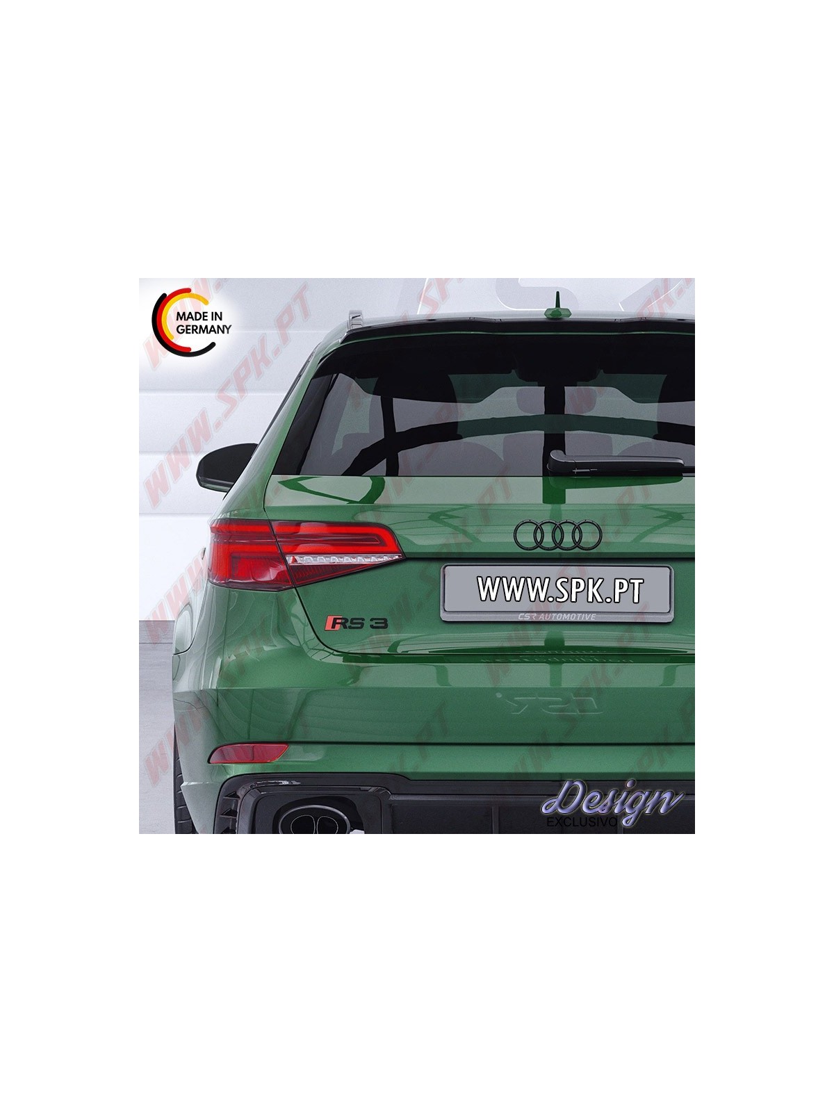 Aileron Traseiro Superior - Audi RS3 Sportback 8V (2015-2020)