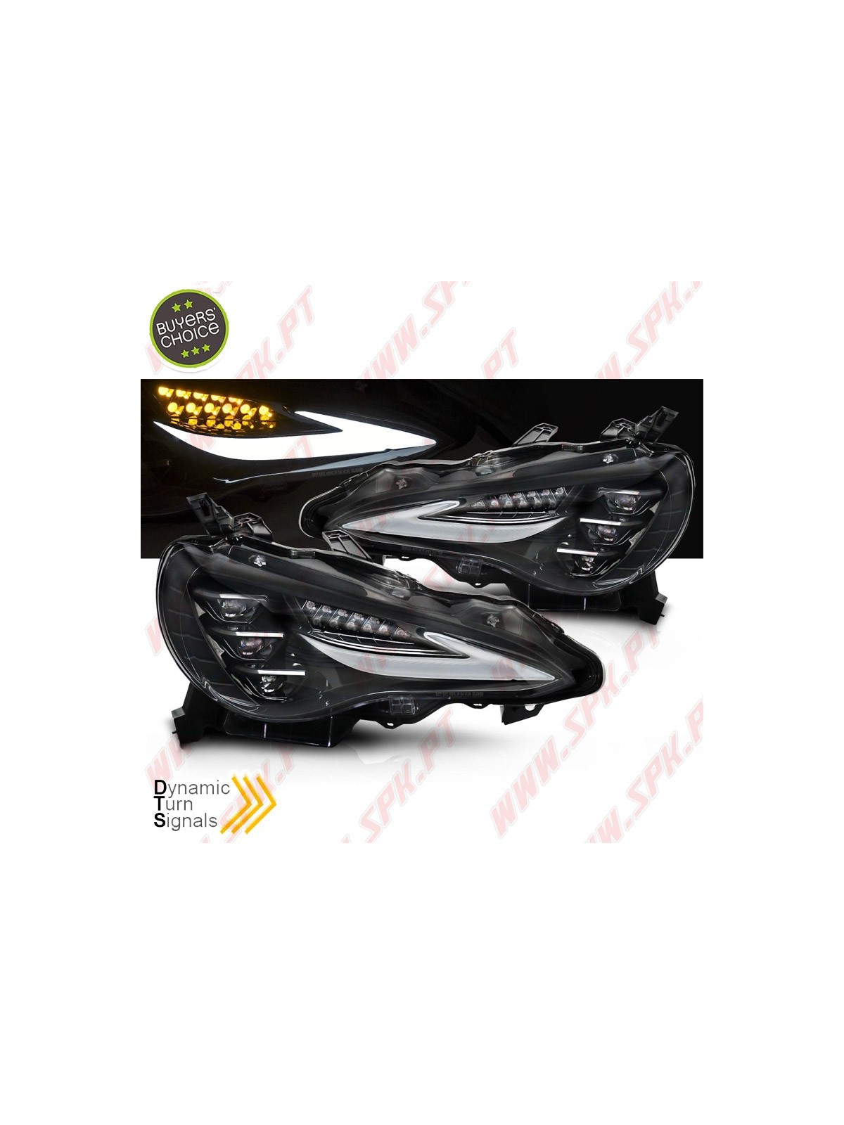 Faróis FULL-LED Black - Toyota GT86 (2016-2021)