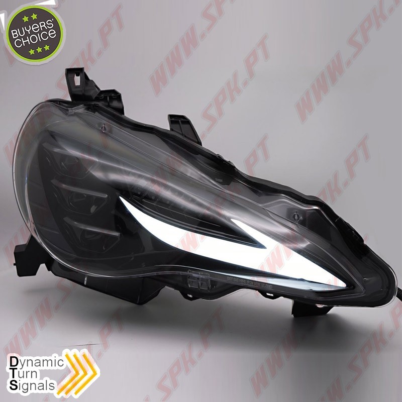 Faróis FULL-LED Black - Toyota GT86 (2012-2021)