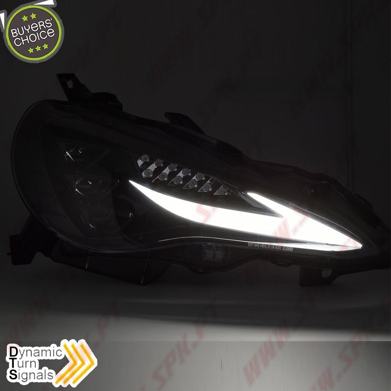 Faróis FULL-LED Black - Toyota GT86 (2012-2021)