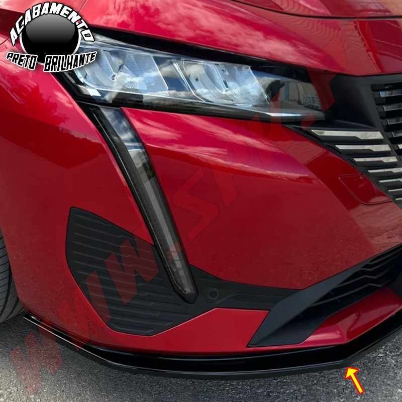 Lip Spoiler Frontal - Peugeot 308 MK3 (2021-) Lip Spoiler Frontal - Peugeot 308 MK3 (2021-)