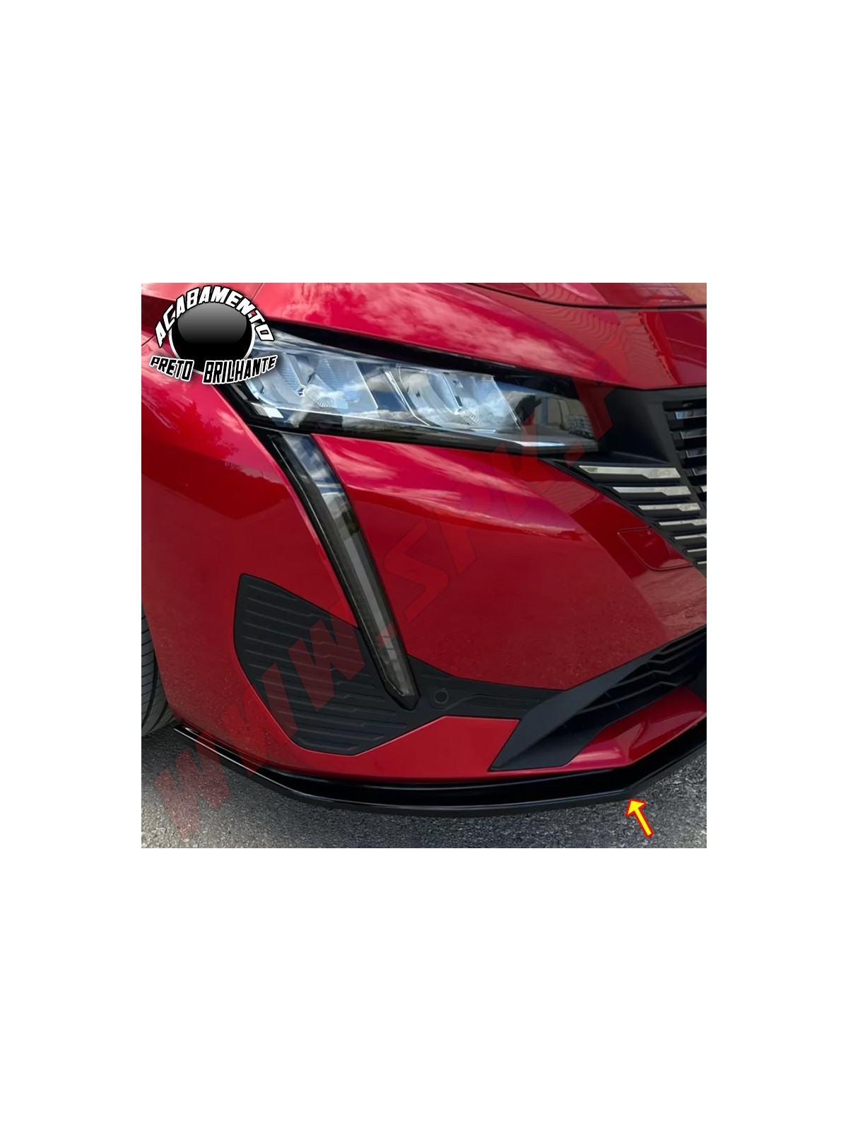 Lip Spoiler Frontal - Peugeot 308 MK3 (2021-) Lip Spoiler Frontal - Peugeot 308 MK3 (2021-)