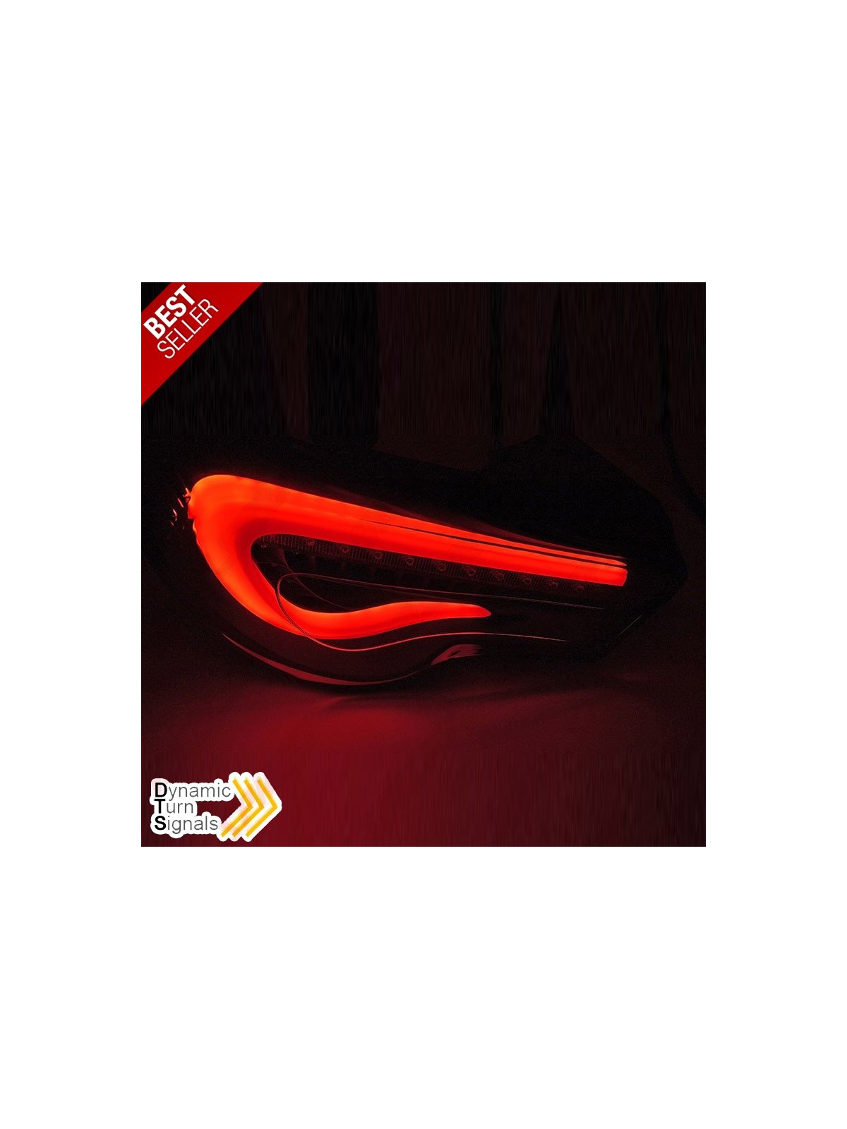 Farolins LED Dynamic Black+Smoke - Toyota GT86 (2012-2021)