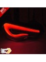 Farolins LED Dynamic Black+Smoke - Toyota GT86 (2012-2021)