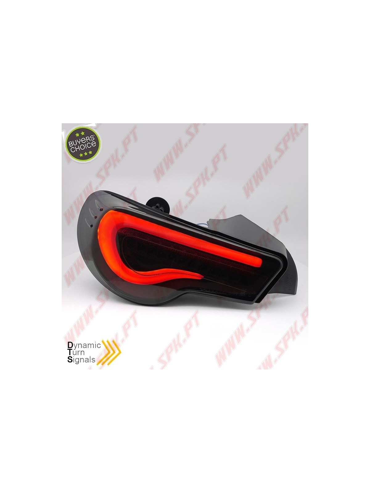 Farolins LED Dynamic Black+Smoke - Toyota GT86 (2012-2021)
