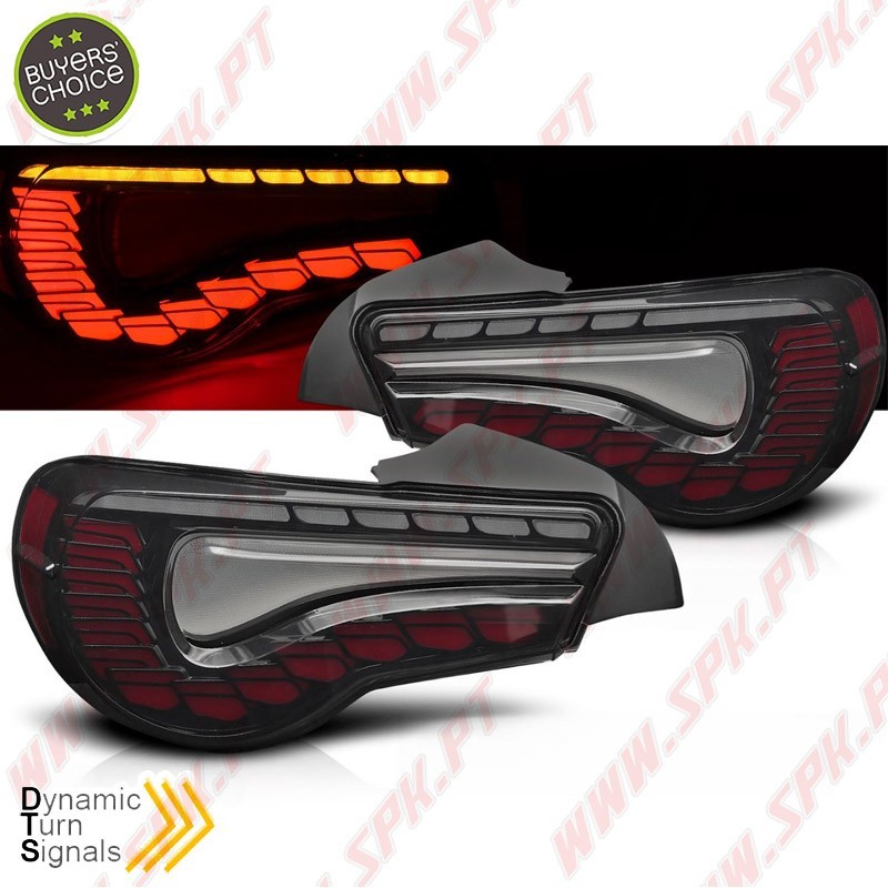 Farolins OLED Dynamic Smoke - Toyota GT86 (2012-2021)