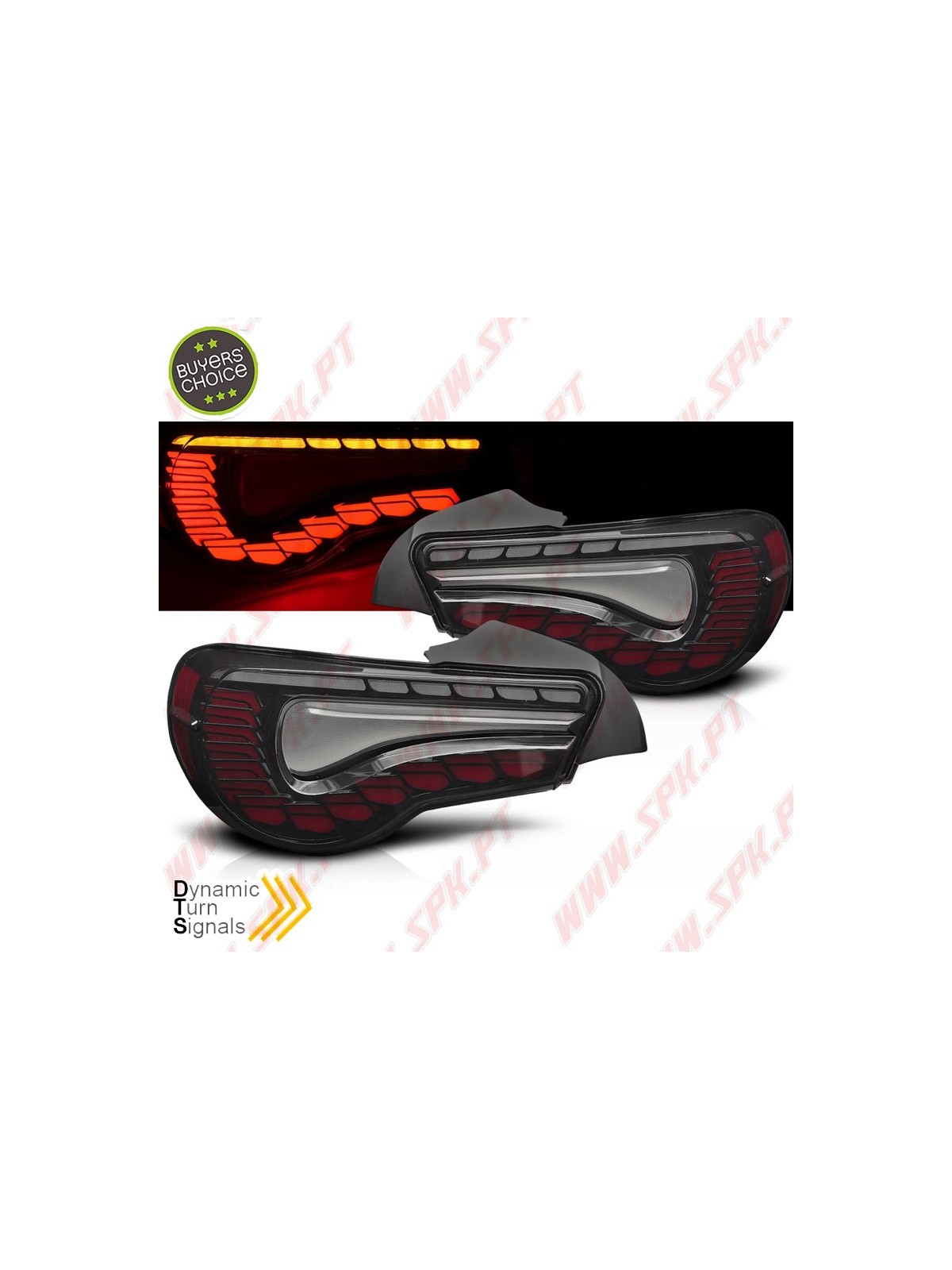 Farolins OLED Dynamic Smoke - Toyota GT86 (2012-2021)