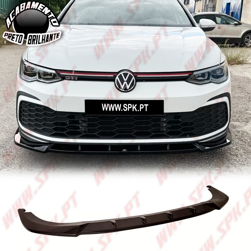 Lip Spoiler Frontal - VW Golf 8 GTI / R-Line (2019-) Lip Spoiler Frontal - VW Golf 8 GTI / R-Line (2019-)