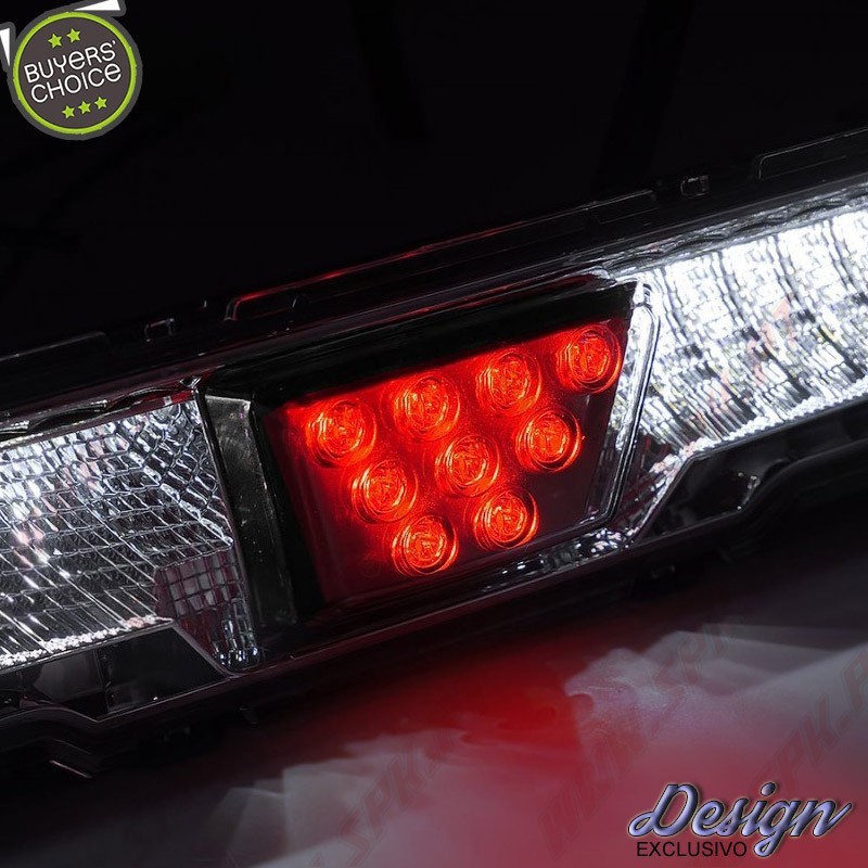 Farolins FULL-LED White+Black - Toyota GT86 (2021-)