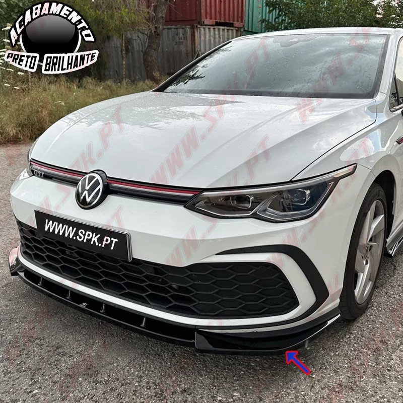 Lip Spoiler Frontal - VW Golf 8 GTI / R-Line (2019-) Lip Spoiler Frontal - VW Golf 8 GTI / R-Line (2019-)
