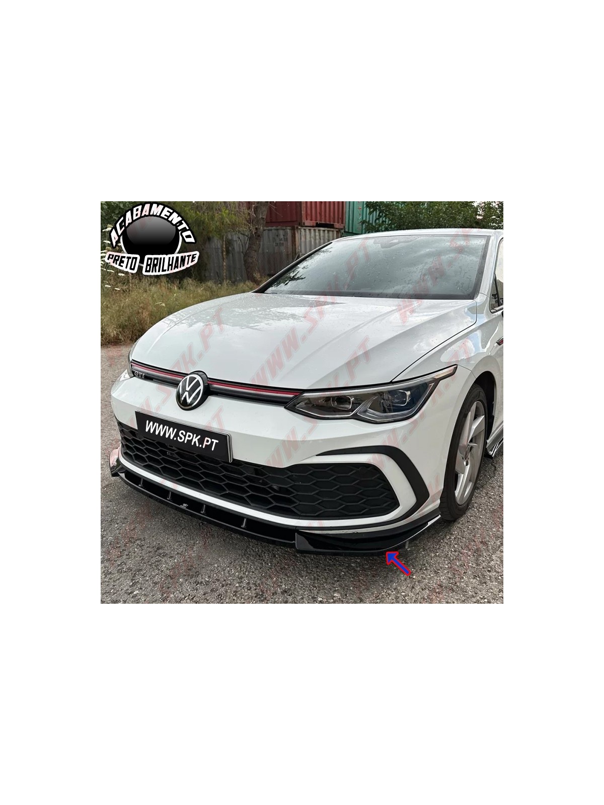Lip Spoiler Frontal - VW Golf 8 GTI / R-Line (2019-) Lip Spoiler Frontal - VW Golf 8 GTI / R-Line (2019-)