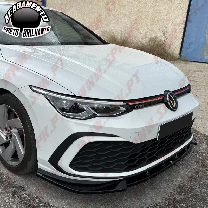 Lip Spoiler Frontal - VW Golf 8 GTI / R-Line (2019-) Lip Spoiler Frontal - VW Golf 8 GTI / R-Line (2019-)