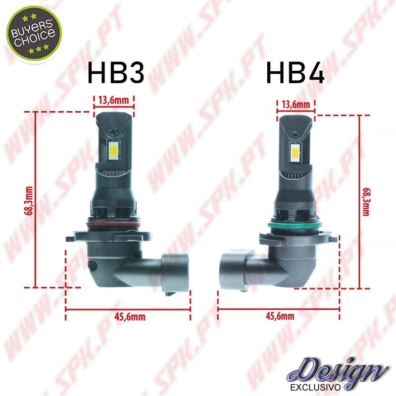 Kit 2 Lâmpadas LED EP Look Original - 4300K Clássico