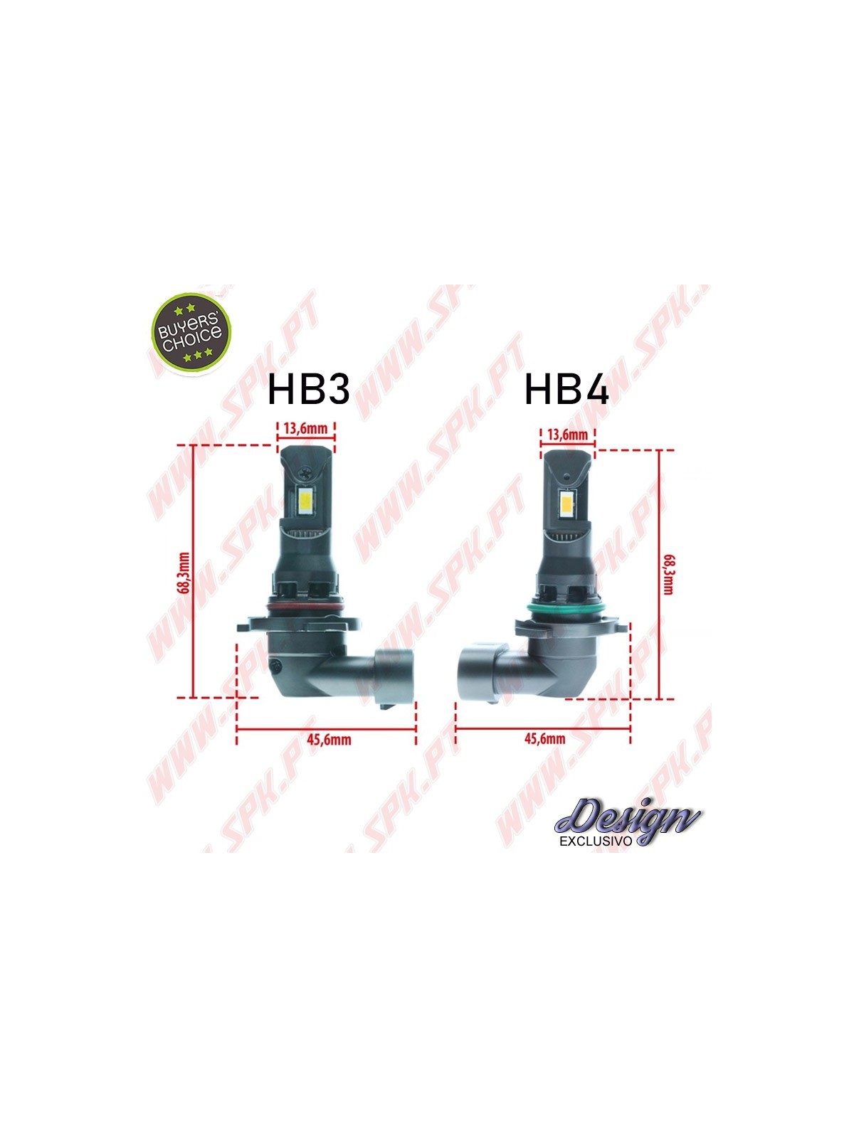 Kit 2 Lâmpadas LED EP Look Original - 4300K Clássico