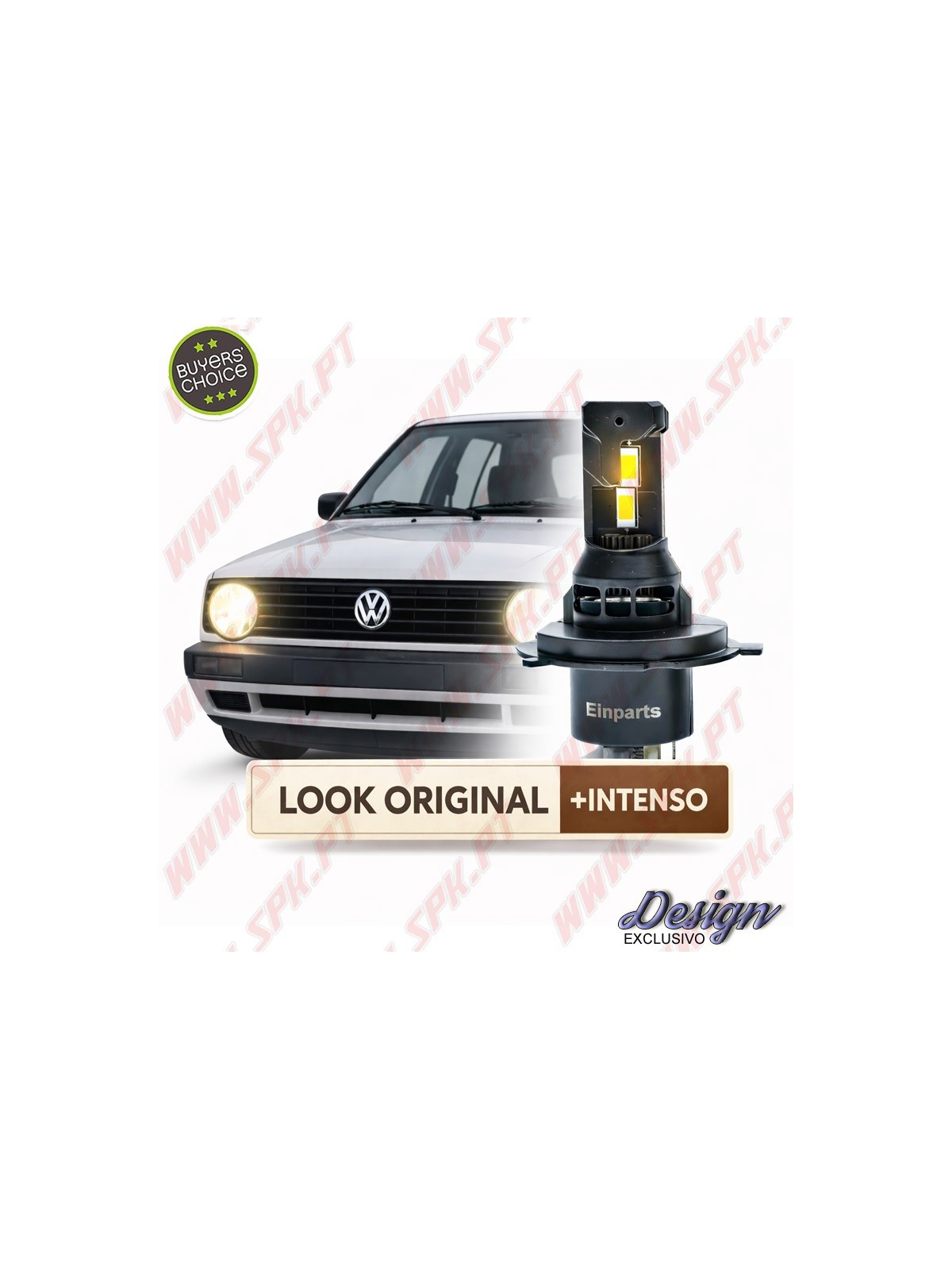 Kit 2 Lâmpadas LED EP Look Original - 4300K Clássico