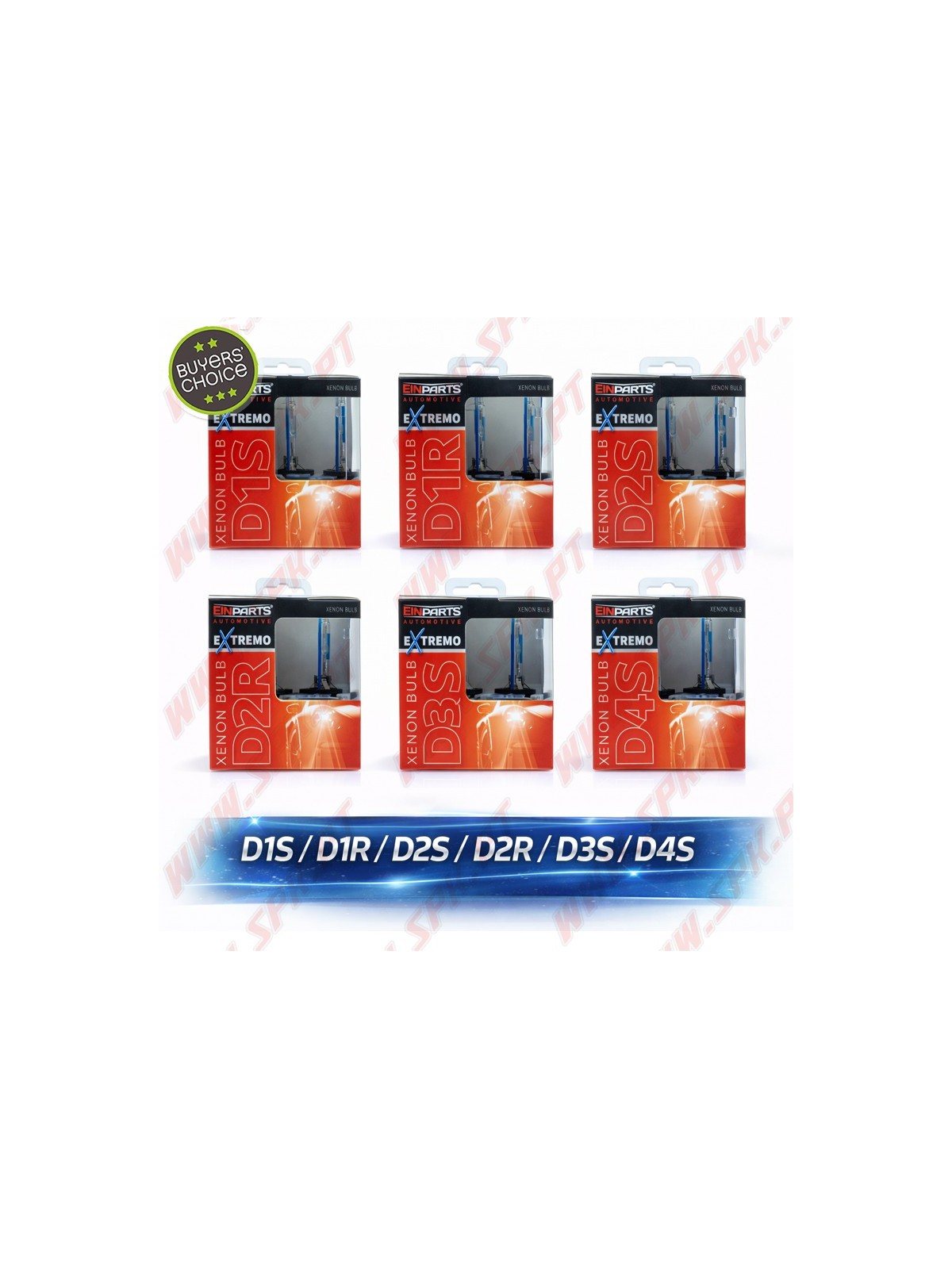 Pack 2 Lâmpadas Xenon OEM EP eXtremo - 6000K