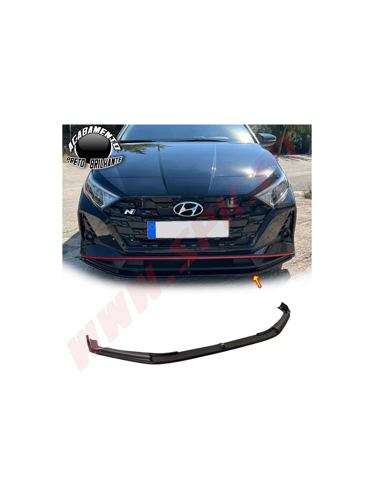 Lip Spoiler Frontal - Hyundai i20 N / N-Line (2020-)