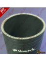 Tubo de Silicone 76mm Curva 90º Preto | Alta Performance Black Edition