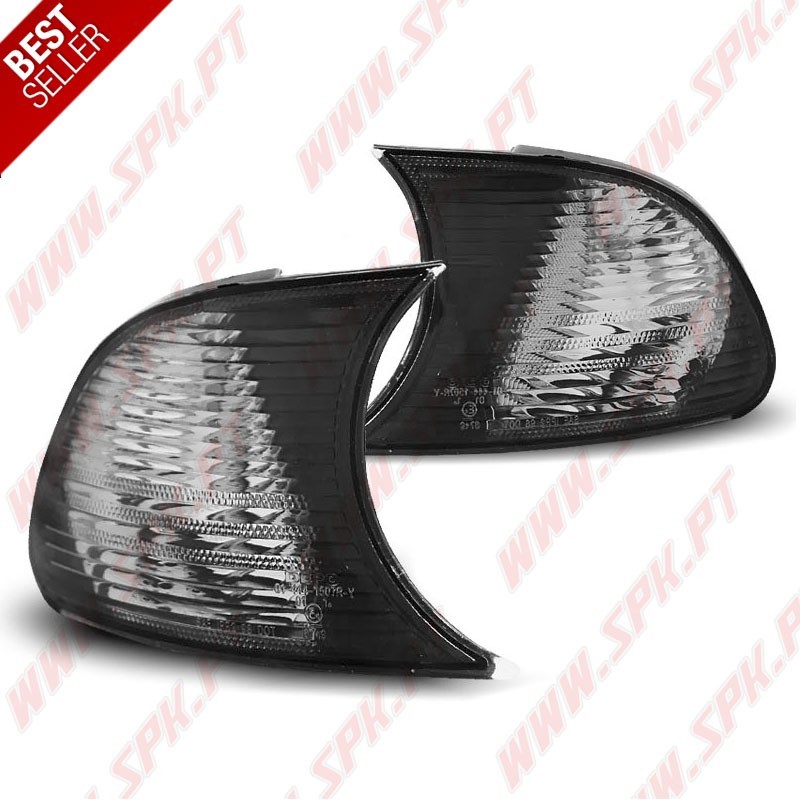 Piscas Frontais Cristal Smoke - BMW E46 Coupe / Cabrio (1999-2001)