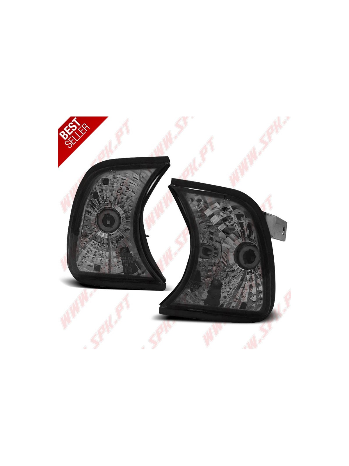 Piscas Frontais Cristal Smoke - BMW E34 Sedan / Touring (1988-1995)