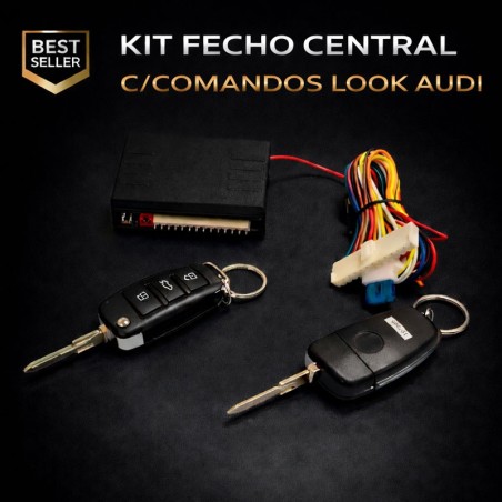 Kit Fecho Central - C/Comandos Look Audi