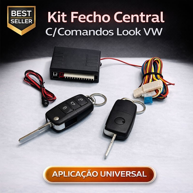 Kit Fecho Central - C/Comandos Look VW