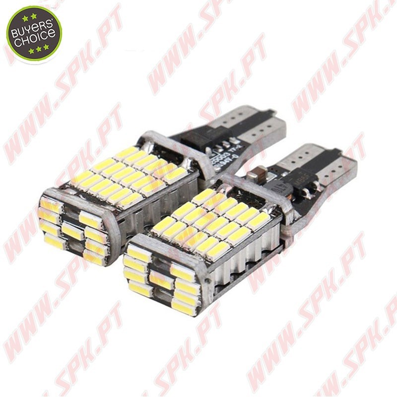 Kit 2 Lâmpadas LED T15 / W16W CANBUS - 6000K