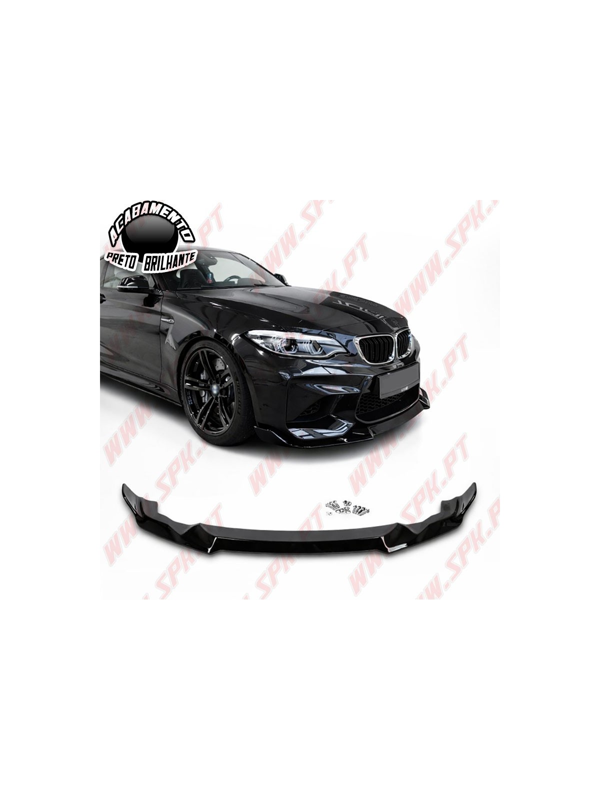 Lip Spoiler Frontal Look CS - BMW M2 F87 (2016-2021)