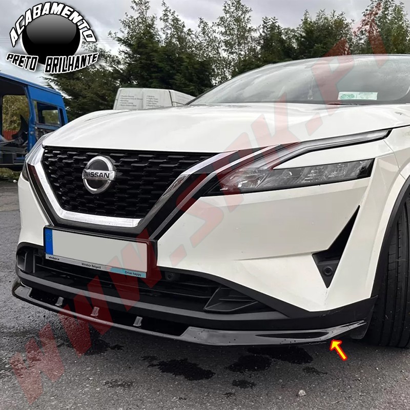 Lip Spoiler Frontal - Nissan Qashqai J12 (2021-) Lip Spoiler Frontal - Nissan Qashqai J12 (2021-)