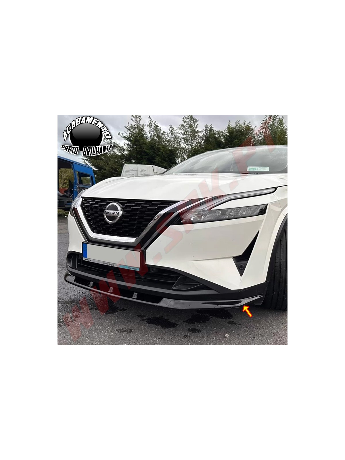 Lip Spoiler Frontal - Nissan Qashqai J12 (2021-) Lip Spoiler Frontal - Nissan Qashqai J12 (2021-)