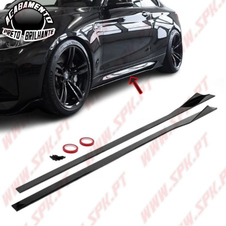 Extensão de Embaladeiras Look WR - BMW M2 F87 (2016-2021)
