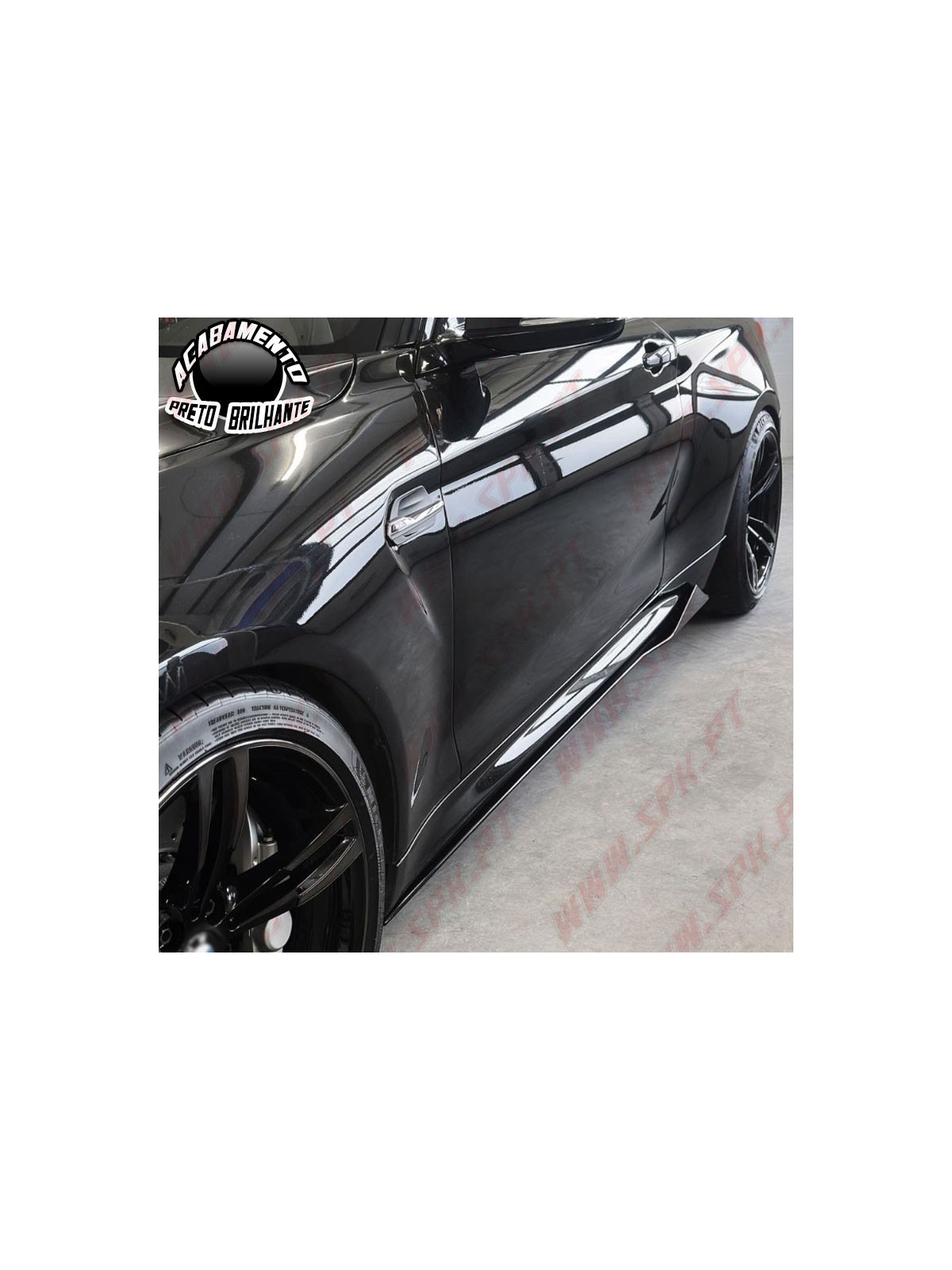 Extensão de Embaladeiras Look WR - BMW M2 F87 (2016-2021)