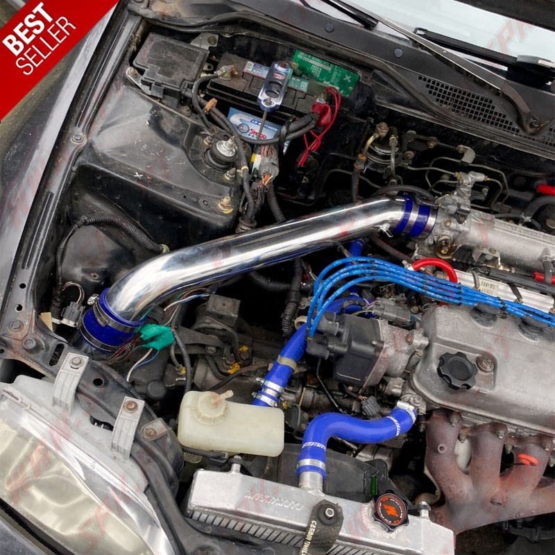 Kit Admissão Directa Long Cold-Air Honda Del Sol - Civic D15 / D16 / B16 (1991-1998)