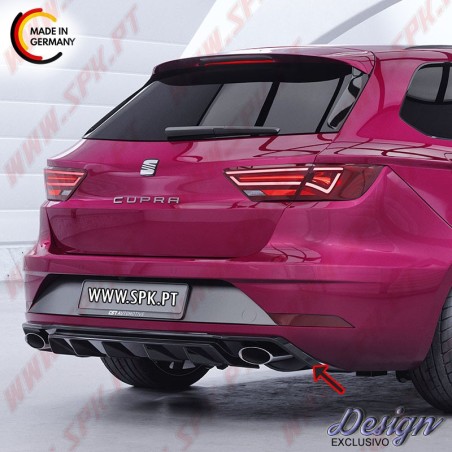 Difusor Traseiro - Seat Leon 5F ST - Cupra 300 (2018-2020)