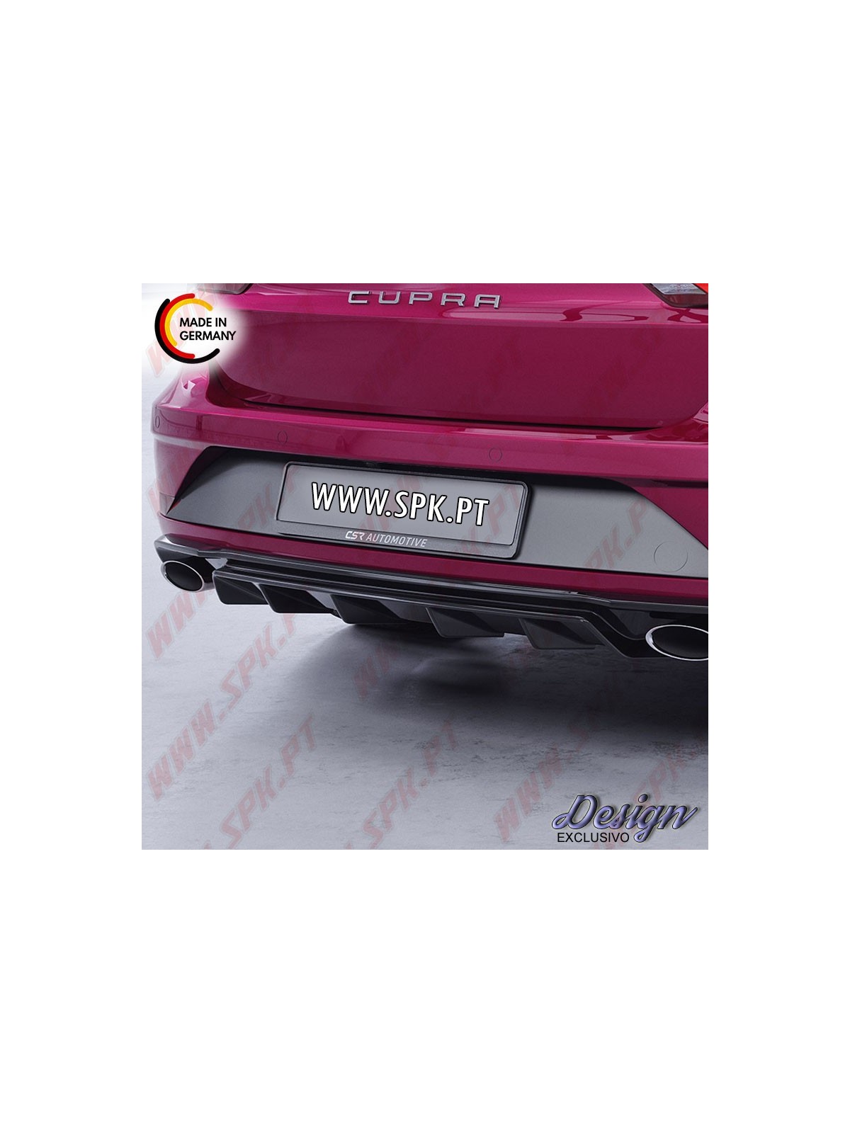 Difusor Traseiro - Seat Leon 5F ST - Cupra 300 (2018-2020)