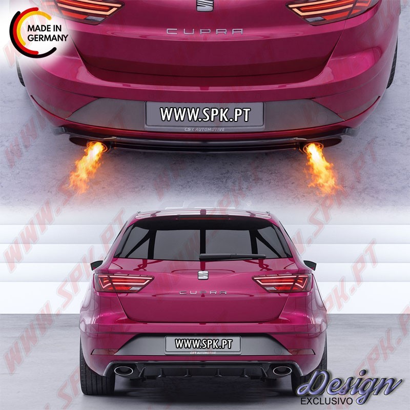 Difusor Traseiro - Seat Leon 5F ST - Cupra 300 (2018-2020)