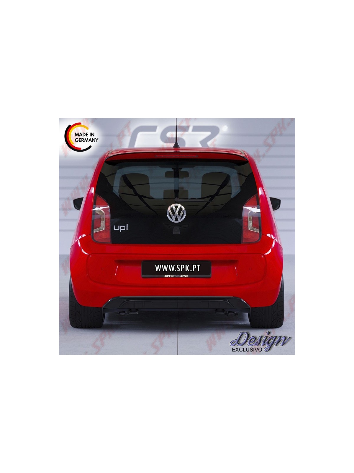 Difusor Traseiro - VW Up! / e-Up! "Base" (2011-2016)
