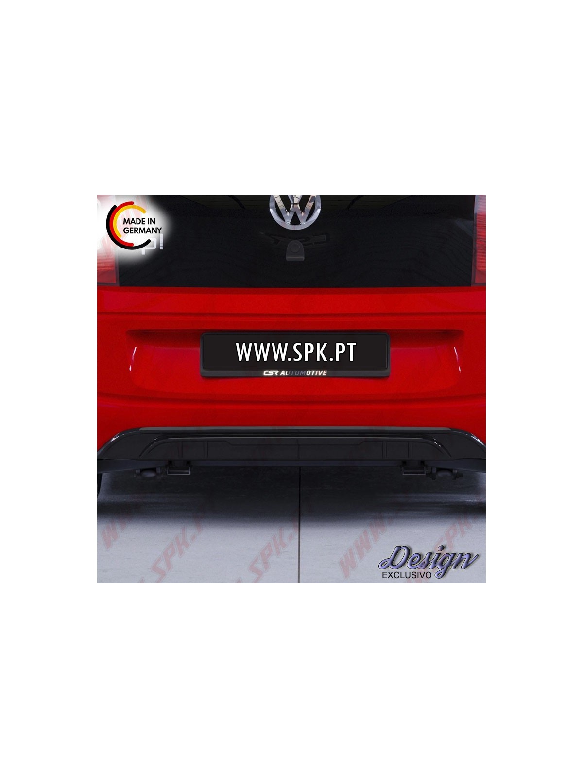 Difusor Traseiro - VW Up! / e-Up! "Base" (2011-2016)